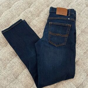 Lucky Brand classic straight jeans with adjustable waist size 14